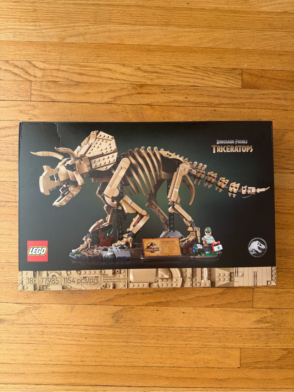 LEGO Jurassic World Dinosaur Fossils Triceratops